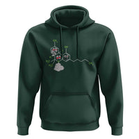 Cannabis Weed Hoodie Molecule THC Marijuana Stoner - Wonder Print Shop