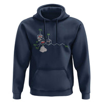 Cannabis Weed Hoodie Molecule THC Marijuana Stoner - Wonder Print Shop