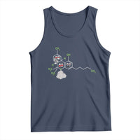 Cannabis Weed Tank Top Molecule THC Marijuana Stoner - Wonder Print Shop