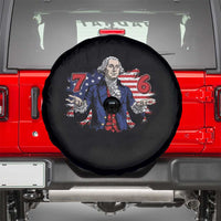Funny George Washington 67 Spare Tire Cover Six Seven Meme Gen Alpha Slang - Wonder Print Shop