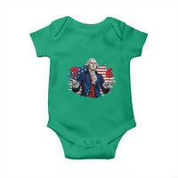 Funny George Washington 67 Baby Onesie Six Seven Meme Gen Alpha Slang - Wonder Print Shop