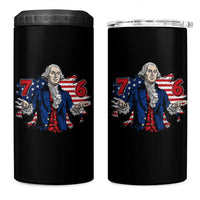 Funny George Washington 67 4 in 1 Can Cooler Tumbler Six Seven Meme Gen Alpha Slang - Wonder Print Shop