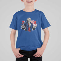 Funny George Washington 67 T Shirt For Kid Six Seven Meme Gen Alpha Slang - Wonder Print Shop