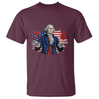 Funny George Washington 67 T Shirt Six Seven Meme Gen Alpha Slang - Wonder Print Shop