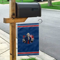 Funny George Washington 67 Patriotic Garden Flag Six Seven Meme Gen Alpha Slang