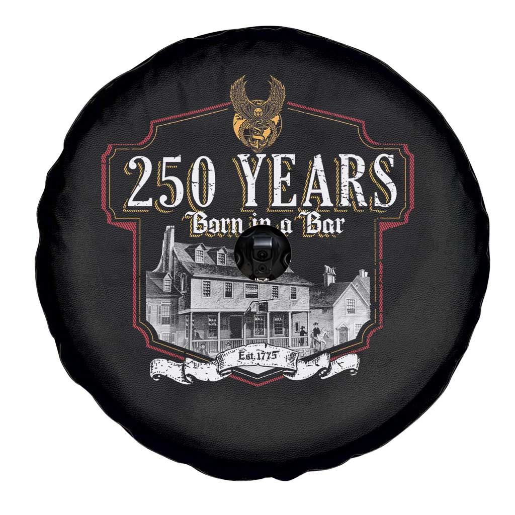 250 Years Born In A Bar Spare Tire Cover 250th Birthday Military - Wonder Print Shop