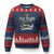 250 Years Born In A Bar Ugly Christmas Sweater 250th Birthday Military - Wonder Print Shop