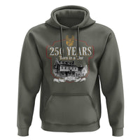 250 Years Born In A Bar Hoodie 250th Birthday Military - Wonder Print Shop