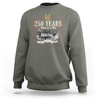 250 Years Born In A Bar Sweatshirt 250th Birthday Military - Wonder Print Shop