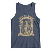Funny Born In A Tavern Tank Top 250th Birthday Military - Wonder Print Shop