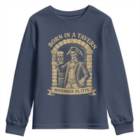 Funny Born In A Tavern Youth Sweatshirt 250th Birthday Military - Wonder Print Shop