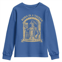 Funny Born In A Tavern Youth Sweatshirt 250th Birthday Military - Wonder Print Shop