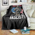Veterans Against Fascists Throw Blanket Patriotic Soldier Vintage American Flag - Wonder Print Shop