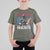 Veterans Against Fascists T Shirt For Kid Patriotic Soldier Vintage American Flag - Wonder Print Shop