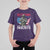 Veterans Against Fascists T Shirt For Kid Patriotic Soldier Vintage American Flag - Wonder Print Shop