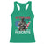 Veterans Against Fascists Racerback Tank Top Patriotic Soldier Vintage American Flag - Wonder Print Shop