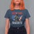 Veterans Against Fascists T Shirt For Women Patriotic Soldier Vintage American Flag - Wonder Print Shop