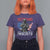 Veterans Against Fascists T Shirt For Women Patriotic Soldier Vintage American Flag - Wonder Print Shop