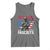 Veterans Against Fascists Tank Top Patriotic Soldier Vintage American Flag - Wonder Print Shop