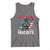 Veterans Against Fascists Tank Top Patriotic Soldier Vintage American Flag - Wonder Print Shop