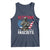 Veterans Against Fascists Tank Top Patriotic Soldier Vintage American Flag - Wonder Print Shop