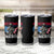 Veterans Against Fascists Tumbler Cup Patriotic Soldier Vintage American Flag - Wonder Print Shop