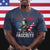 Veterans Against Fascists T Shirt Patriotic Soldier Vintage American Flag - Wonder Print Shop