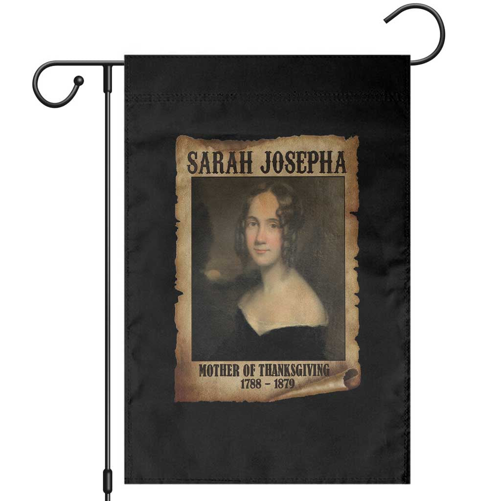 Sarah Josepha Hale Garden Flag Mother Of Thanksgiving - Wonder Print Shop