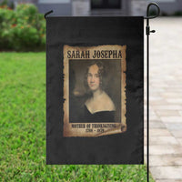 Sarah Josepha Hale Garden Flag Mother Of Thanksgiving - Wonder Print Shop