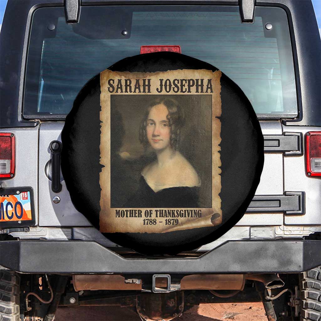 Sarah Josepha Hale Spare Tire Cover Mother Of Thanksgiving - Wonder Print Shop