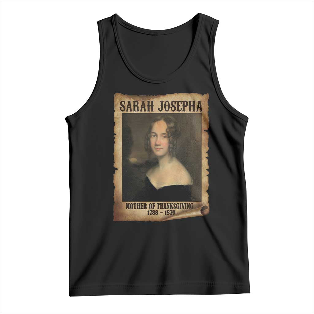 Sarah Josepha Hale Tank Top Mother Of Thanksgiving - Wonder Print Shop