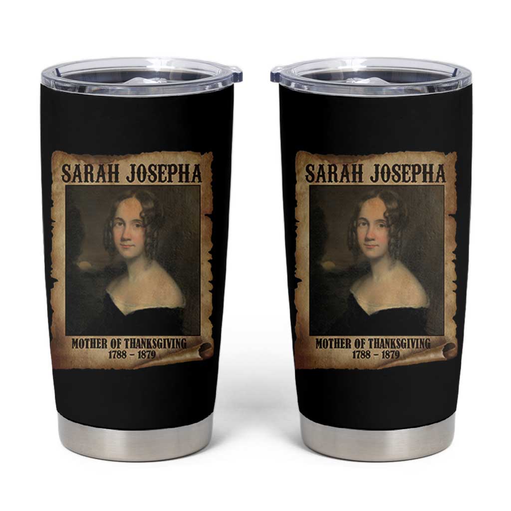 Sarah Josepha Hale Tumbler Cup Mother Of Thanksgiving - Wonder Print Shop