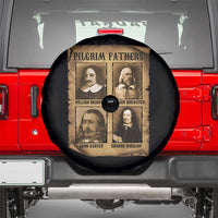 Thanksgiving Pilgrim Fathers Spare Tire Cover Plymouth Colony Massachusetts History - Wonder Print Shop