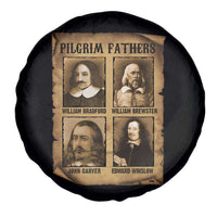 Thanksgiving Pilgrim Fathers Spare Tire Cover Plymouth Colony Massachusetts History - Wonder Print Shop