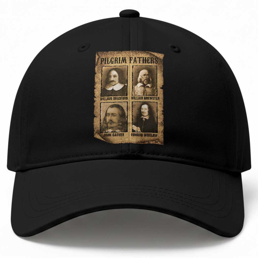 Thanksgiving Pilgrim Fathers Baseball Cap Plymouth Colony Massachusetts History