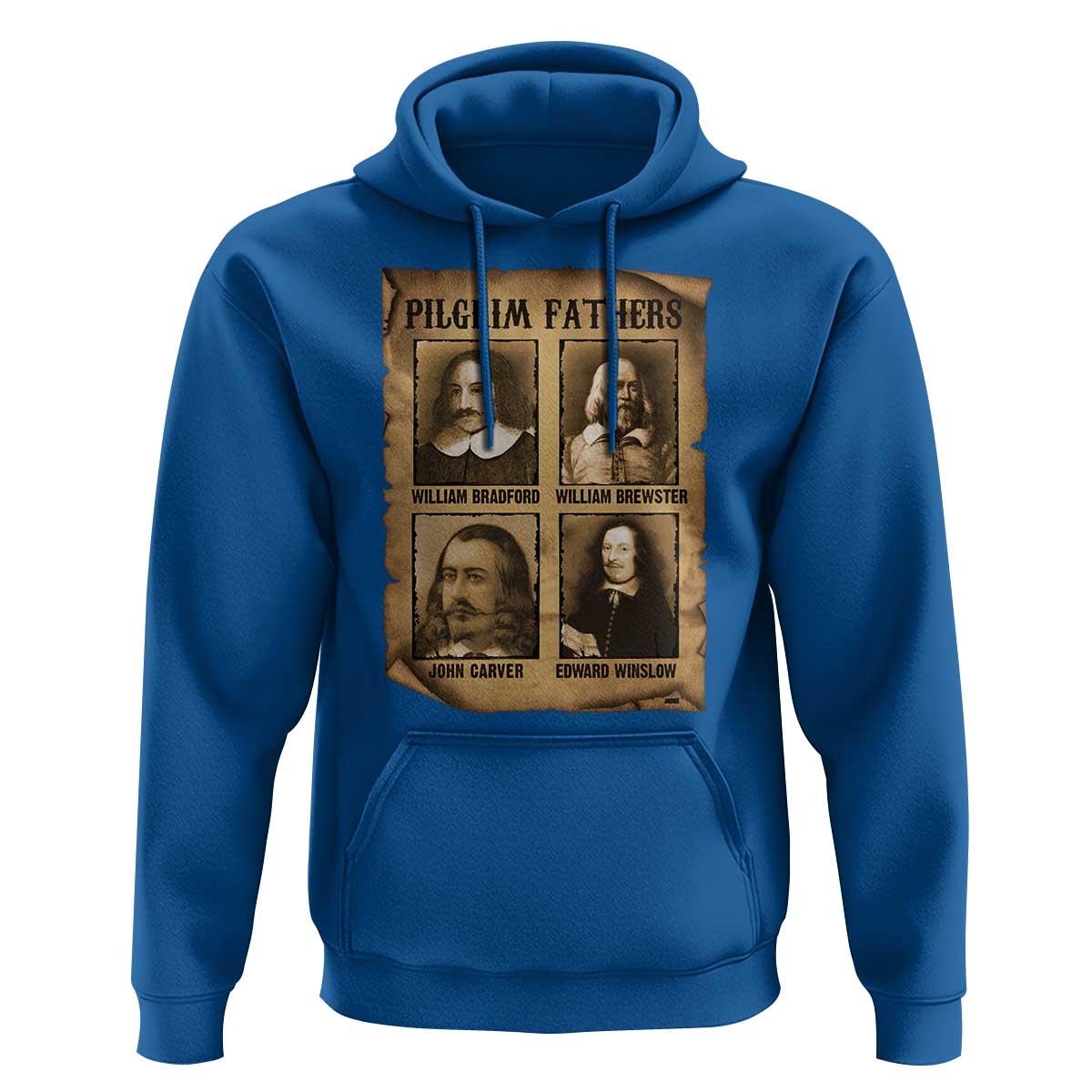 Thanksgiving Pilgrim Fathers Hoodie Plymouth Colony Massachusetts History - Wonder Print Shop