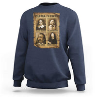 Thanksgiving Pilgrim Fathers Sweatshirt Plymouth Colony Massachusetts History - Wonder Print Shop