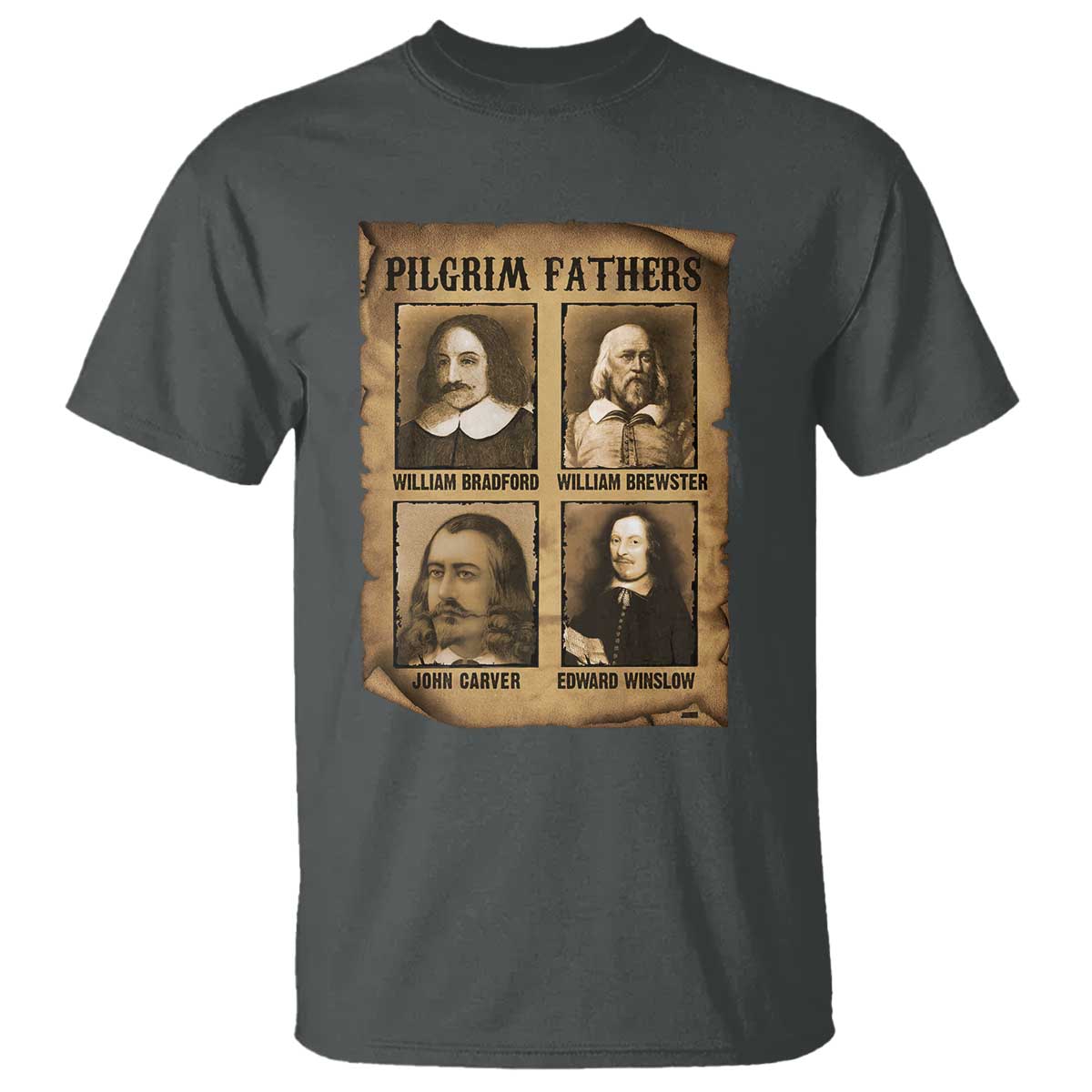 Thanksgiving Pilgrim Fathers T Shirt Plymouth Colony Massachusetts History - Wonder Print Shop