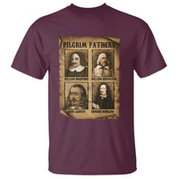 Thanksgiving Pilgrim Fathers T Shirt Plymouth Colony Massachusetts History - Wonder Print Shop