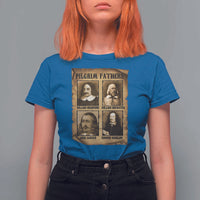 Thanksgiving Pilgrim Fathers T Shirt For Women Plymouth Colony Massachusetts History - Wonder Print Shop