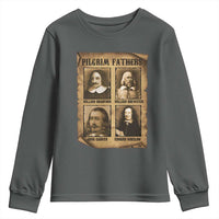 Thanksgiving Pilgrim Fathers Youth Sweatshirt Plymouth Colony Massachusetts History - Wonder Print Shop