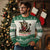 Funny Christmas Santa Viking Ugly Christmas Sweater Sleigh All Day Xmas Pagan Norse Longship - Wonder Print Shop