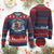 Funny Xmas Santa Viking Ugly Christmas Sweater Sleipnir's Sleigh Rides Oh What Fun It Is To Ride - Wonder Print Shop