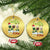 Funny Xmas Wine Christmas Ornament Dear Santa Just Bring Wine Winter Holiday - Wonder Print Shop