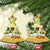 Funny Xmas Wine Christmas Ornament Dear Santa Just Bring Wine Winter Holiday - Wonder Print Shop