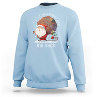 Funny Christmas Santa Sweatshirt You Should See The Size Of My Sack Presents - Wonder Print Shop