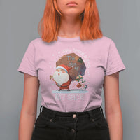 Funny Christmas Santa T Shirt For Women You Should See The Size Of My Sack Presents - Wonder Print Shop