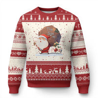 Funny Xmas Santa Ugly Christmas Sweater You Should See The Size Of My Sack Presents - Wonder Print Shop