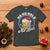 Funny Christmas Beers T Shirt Ho Ho Hold My Beer Vintage Mug Santa Hat - Wonder Print Shop