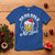 Funny Christmas Beers T Shirt Ho Ho Hold My Beer Vintage Mug Santa Hat - Wonder Print Shop